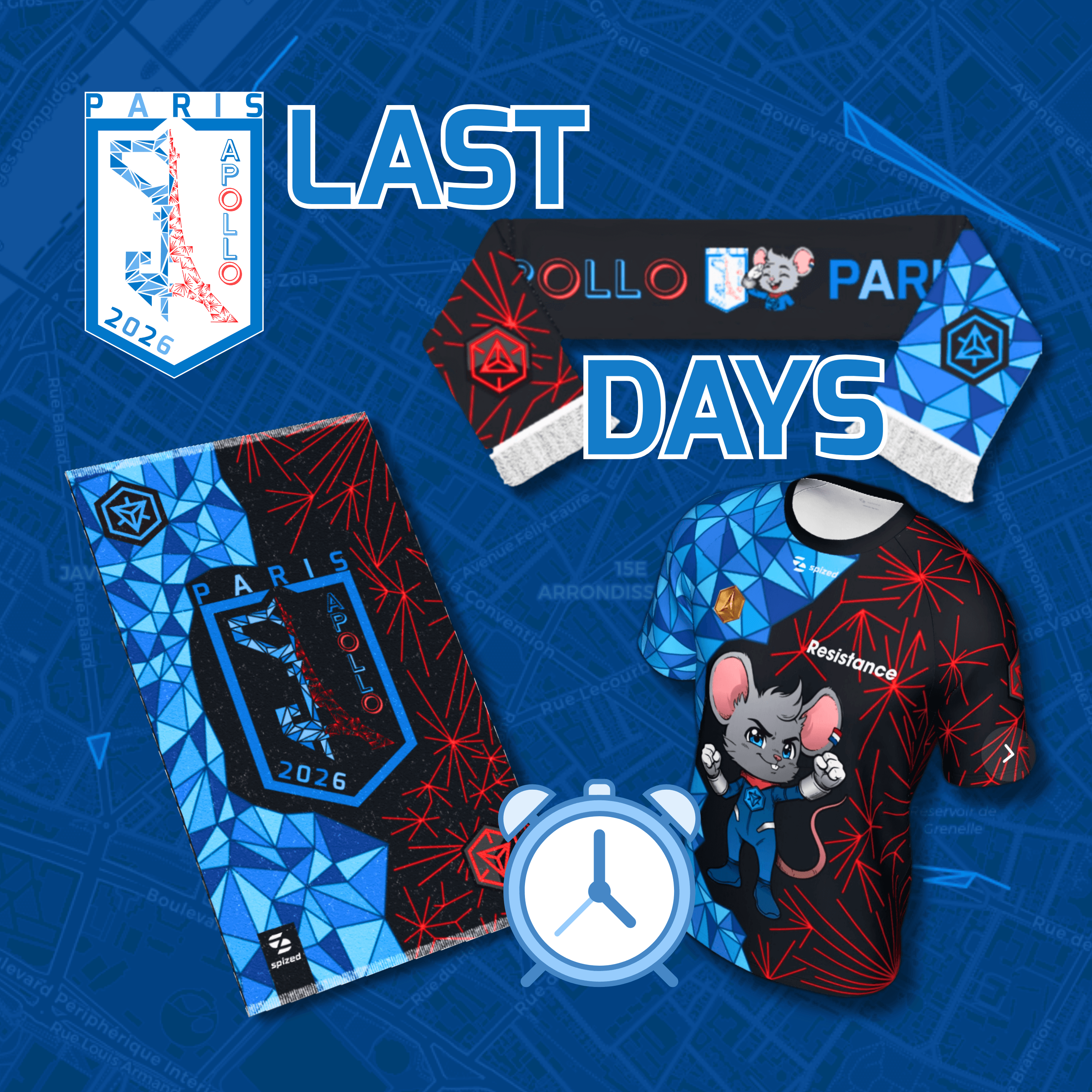  Limited-time Paris 2026 Anomaly swag